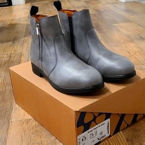 Xena Vegan Leather Women's Steel Toe Safety Boots